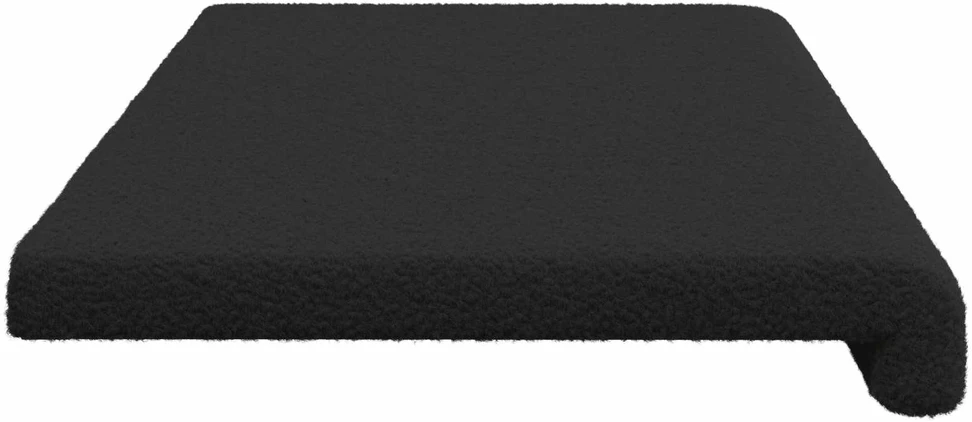 Suoliuko pagalvė Šerpos audinys Juoda Gylis 35 cm