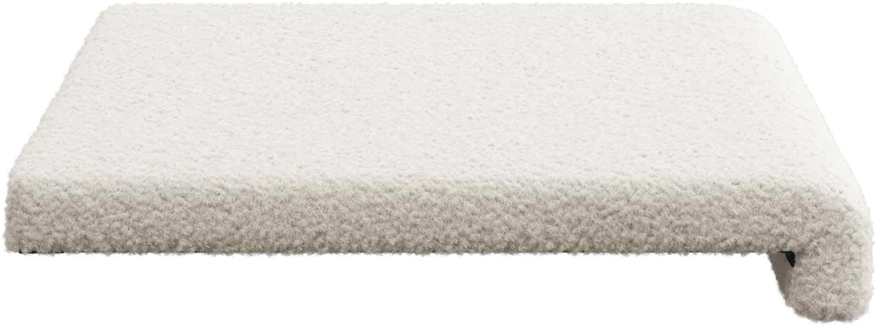 Suoliuko pagalvė Šerpos audinys Kreminė Gylis 35 cm
