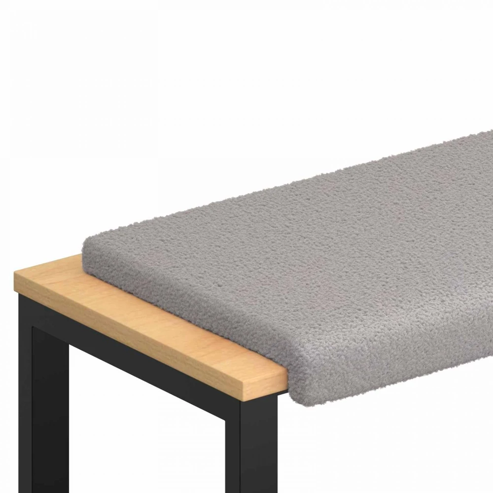 Suoliuko pagalvė Šerpos audinys Šviesiai pilka Gylis 35 cm