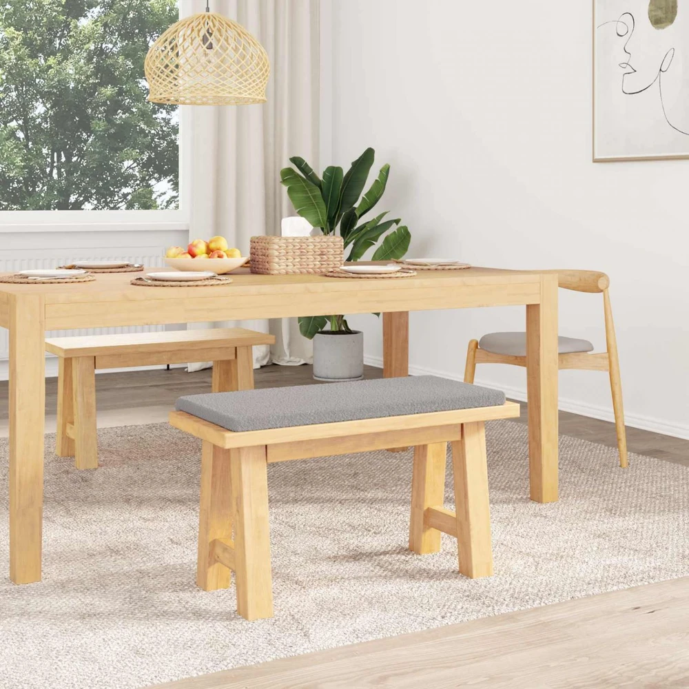 Suoliuko pagalvė Šerpos audinys Šviesiai pilka Gylis 35 cm