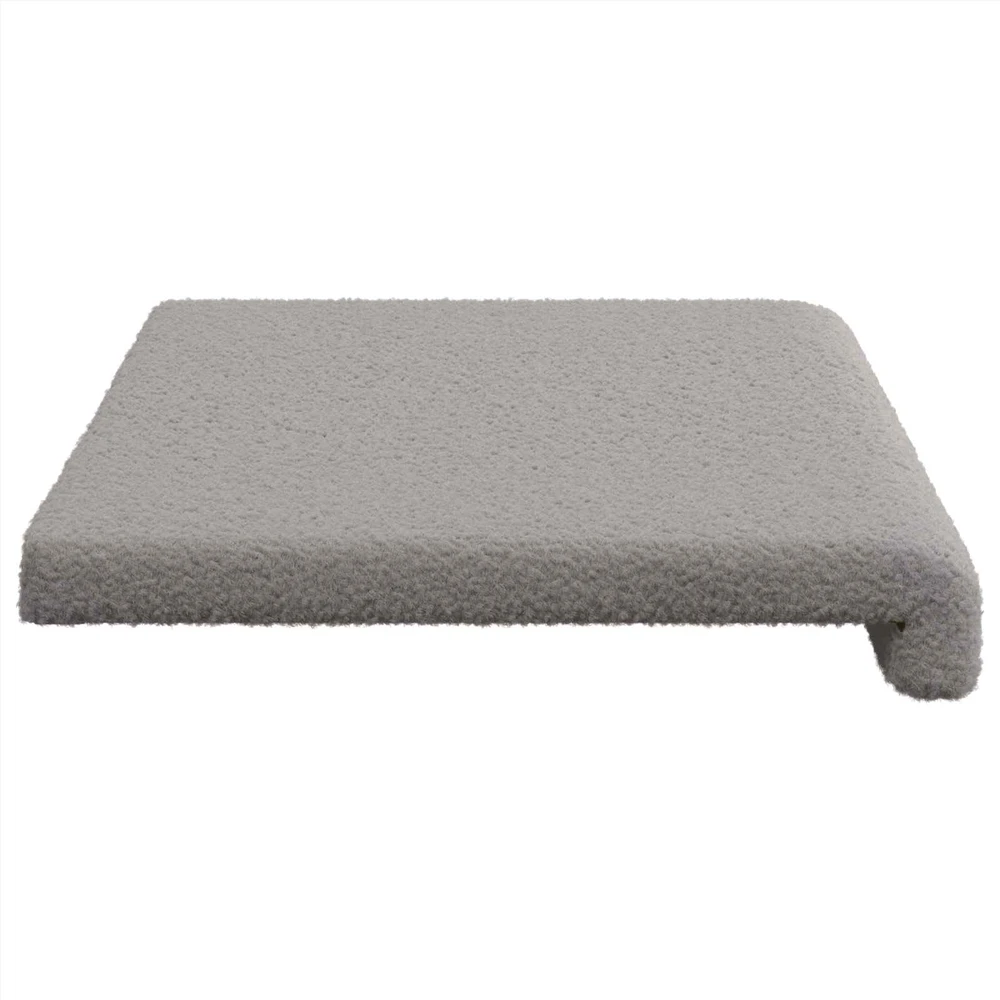 Suoliuko pagalvė Šerpos audinys Šviesiai pilka Gylis 35 cm