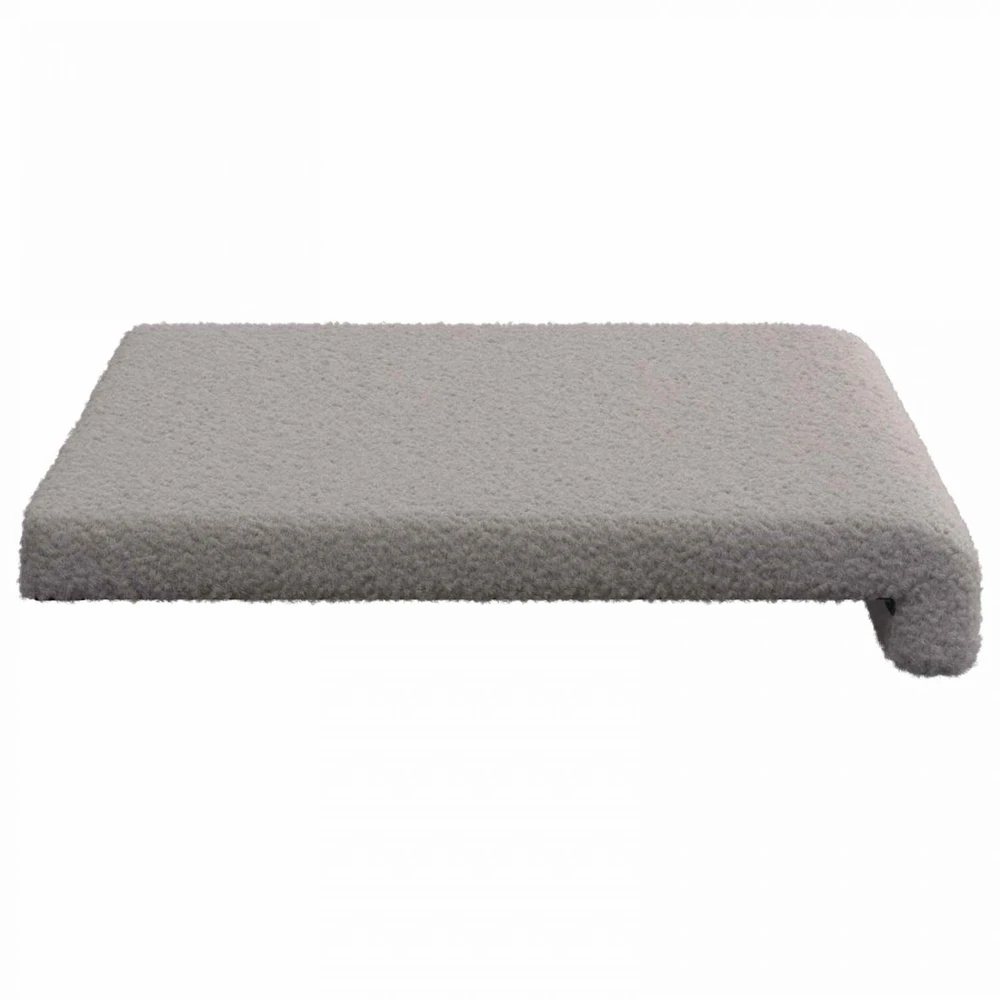 Suoliuko pagalvė Šerpos audinys Šviesiai pilka Gylis 35 cm