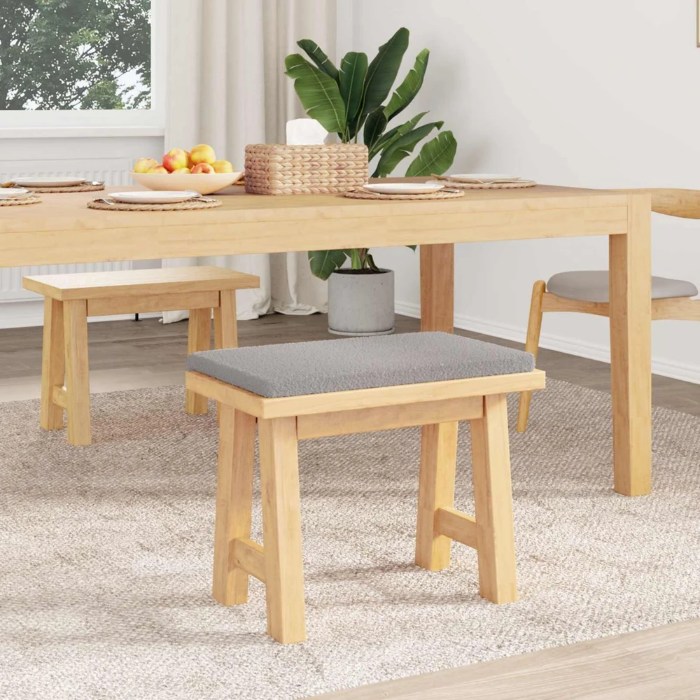 Suoliuko pagalvė Šerpos audinys Šviesiai pilka Gylis 35 cm