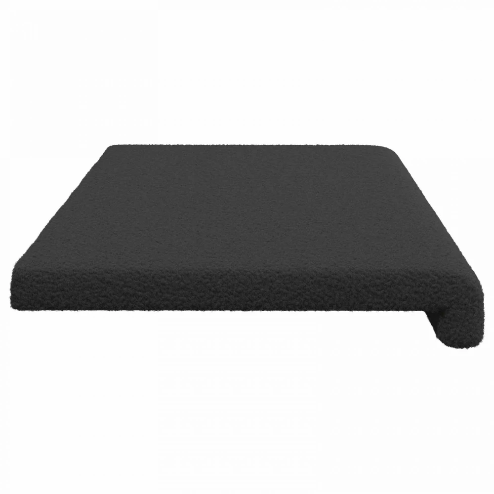 Suoliuko pagalvė Šerpos audinys Tamsiai pilka Gylis 35 cm