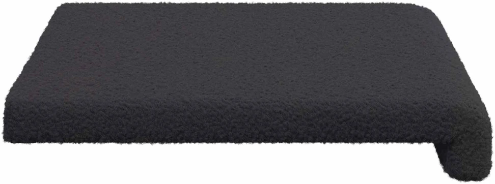 Suoliuko pagalvė Šerpos audinys Tamsiai pilka Gylis 35 cm