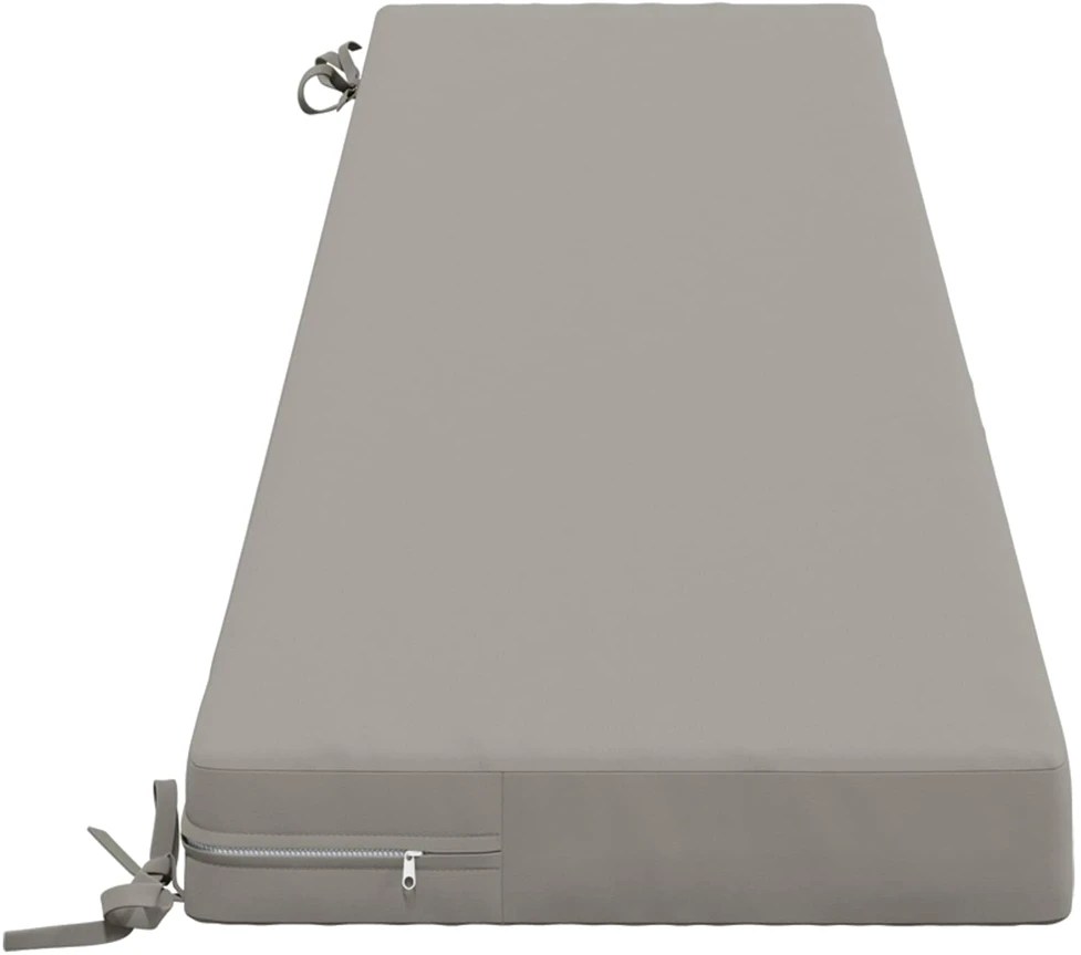 Suoliuko pagalvė SOEST 100% poliesteris Pilka 180 x 40 x 8 cm