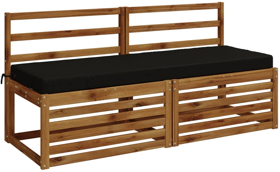 Suoliuko pagalvė SOEST 100% poliesteris Juoda 150 x 50 x 8 cm