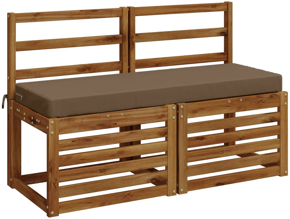 Suoliuko pagalvė SOEST 100% poliesteris Taupe 110 x 40 x 8 cm