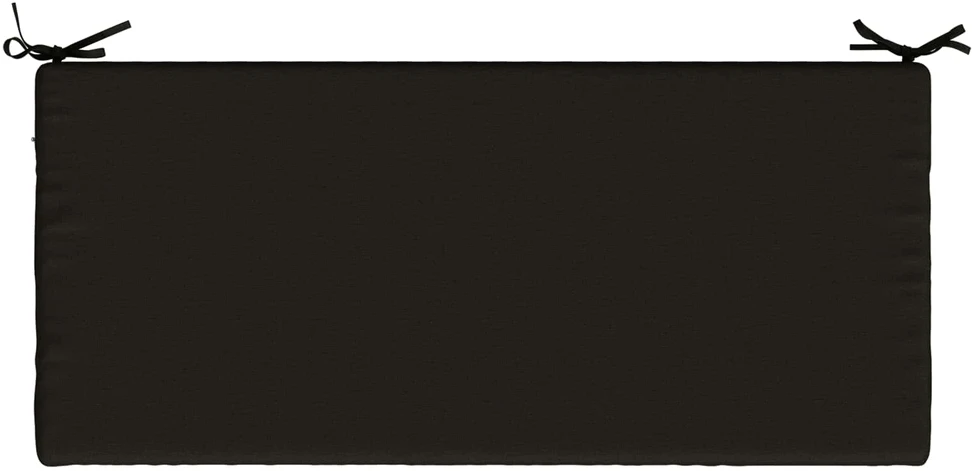Suoliuko pagalvė SOEST 100% poliesteris Juoda 110 x 50 x 5 cm