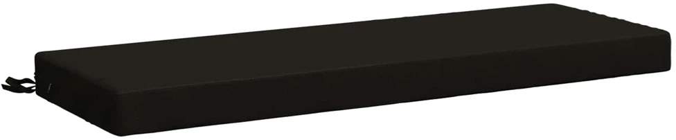 Suoliuko pagalvė SOEST 100% poliesteris Juoda 120 x 40 x 8 cm