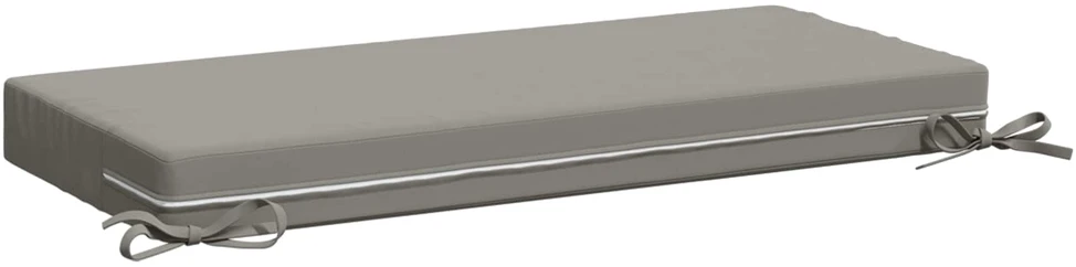 Suoliuko pagalvė SOEST 100% poliesteris Pilka 80 x 40 x 8 cm