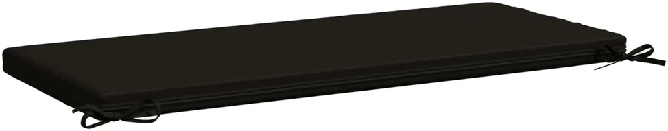 Suoliuko pagalvė SOEST 100% poliesteris Juoda 110 x 50 x 5 cm