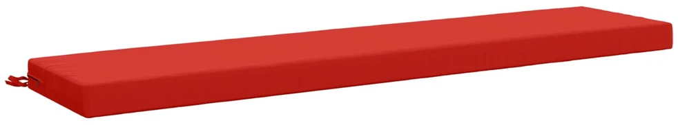Suoliuko pagalvė SOEST 100% poliesteris Raudona 200 x 40 x 8 cm