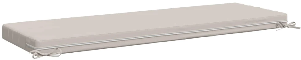Suoliuko pagalvė SOEST 100% poliesteris Balta 150 x 50 x 8 cm