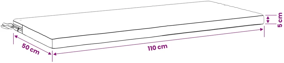 Suoliuko pagalvė SOEST 100% poliesteris Karališka mėlyna