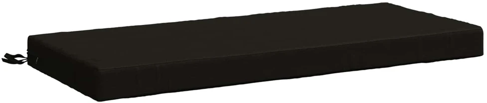 Suoliuko pagalvė SOEST 100% poliesteris Juoda 120 x 50 x 8 cm