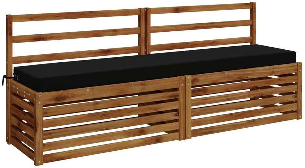Suoliuko pagalvė SOEST 100% poliesteris Juoda 170 x 40 x 8 cm