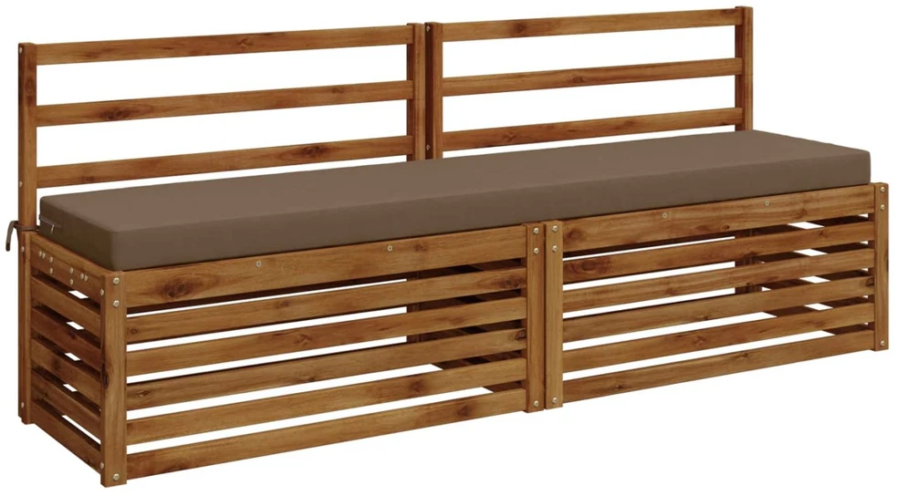 Suoliuko pagalvė SOEST 100% poliesteris Taupe 200 x 40 x 8 cm