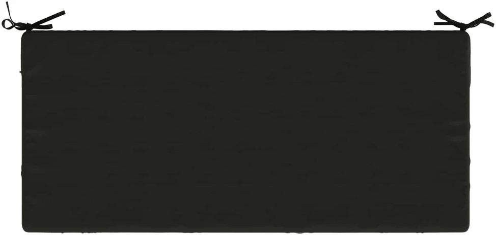 Suoliuko pagalvė SOEST 100% poliesteris Juoda 110 x 50 x 8 cm