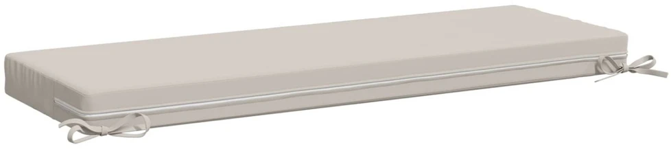 Suoliuko pagalvė SOEST 100% poliesteris Balta 110 x 40 x 8 cm