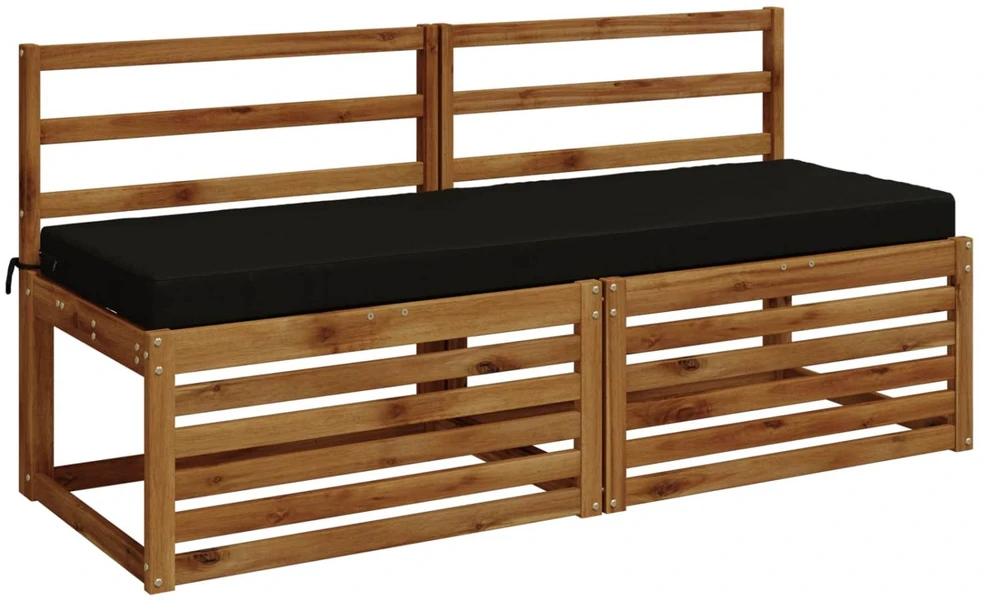 Suoliuko pagalvė SOEST 100% poliesteris Juoda 140 x 50 x 8 cm