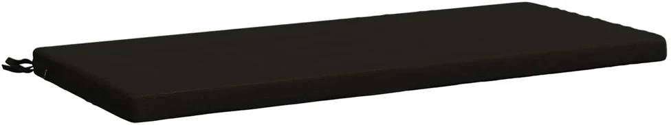 Suoliuko pagalvė SOEST 100% poliesteris Juoda 110 x 50 x 5 cm