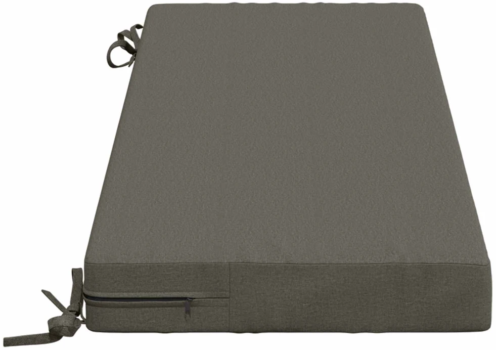 Suoliuko pagalvė SOEST 100% poliesteris Pilka 110 x 40 x 8 cm