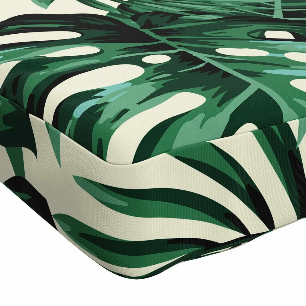 Suoliuko pagalvė SOEST 100% poliesteris Lapų raštas