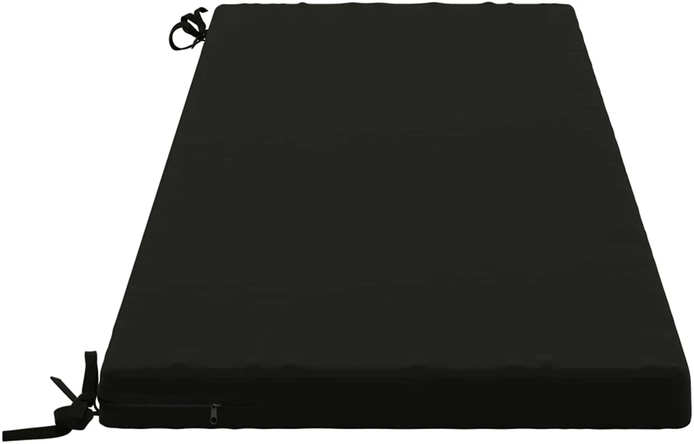 Suoliuko pagalvė SOEST 100% poliesteris Juoda 140 x 50 x 5 cm