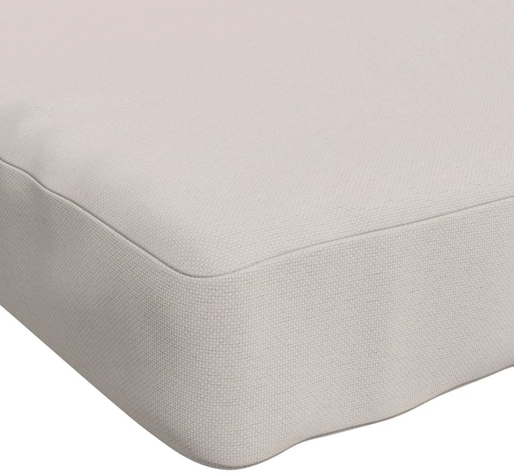 Suoliuko pagalvė SOEST 100% poliesteris Balta 110 x 50 x 5 cm