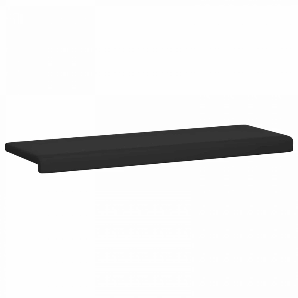 Suoliuko pagalvė Tekstūruotas aksomas Juoda Gylis 35 cm