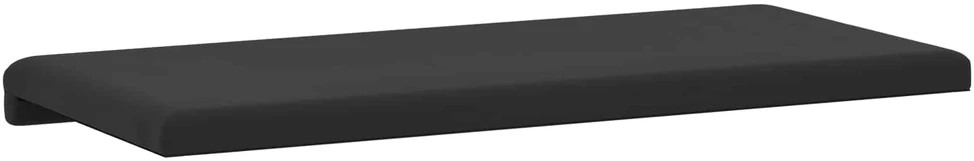 Suoliuko pagalvė Tekstūruotas aksomas Juoda Gylis 35 cm