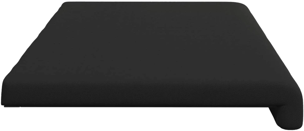 Suoliuko pagalvė Tekstūruotas aksomas Juoda Gylis 35 cm