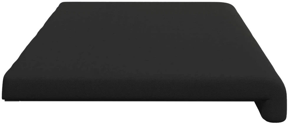 Suoliuko pagalvė Tekstūruotas aksomas Juoda Gylis 35 cm