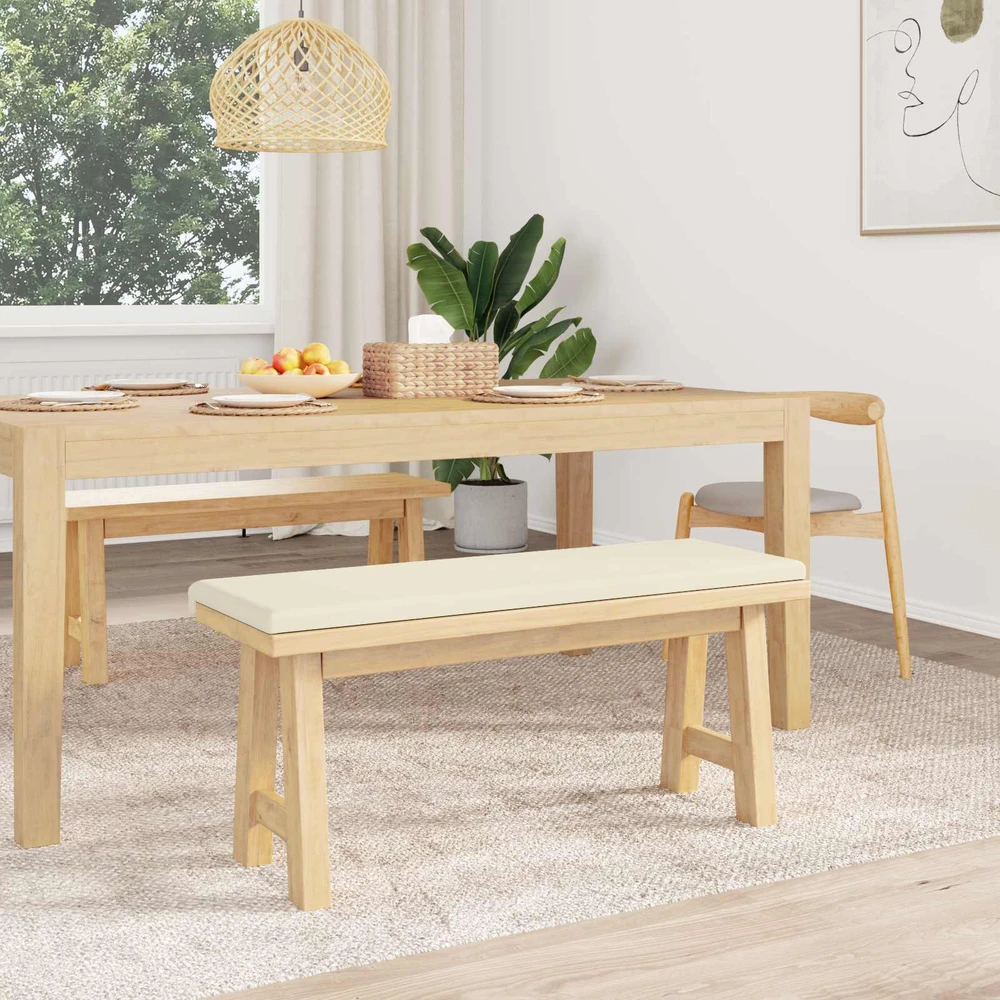 Suoliuko pagalvė Tekstūruotas aksomas Kreminė Gylis 35 cm