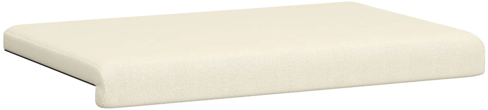 Suoliuko pagalvė Tekstūruotas aksomas Kreminė Gylis 35 cm