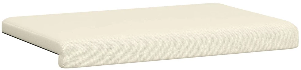 Suoliuko pagalvė Tekstūruotas aksomas Kreminė Gylis 35 cm