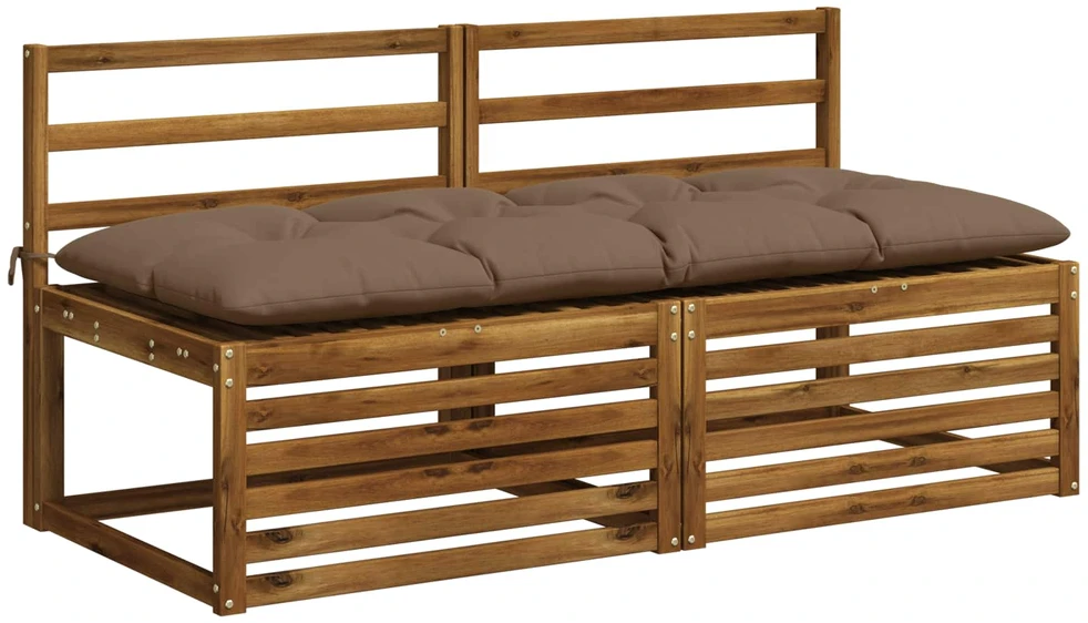 Suoliuko pagalvė VIANEN 100% poliesteris Taupe 150 x 60 x 12 cm