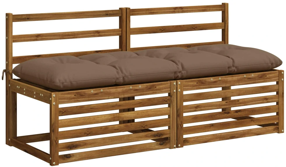 Suoliuko pagalvė VIANEN 100% poliesteris Taupe 150 x 50 x 12 cm
