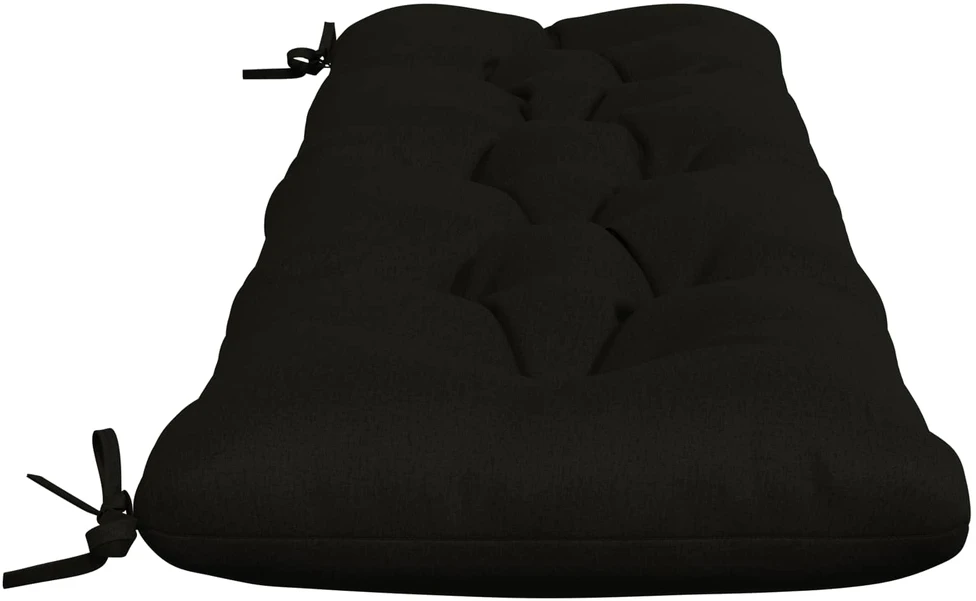 Suoliuko pagalvė VIANEN 100% poliesteris Juoda 140 x 40 x 12 cm