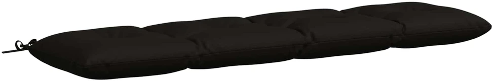 Suoliuko pagalvė VIANEN 100% poliesteris Juoda 160 x 40 x 12 cm
