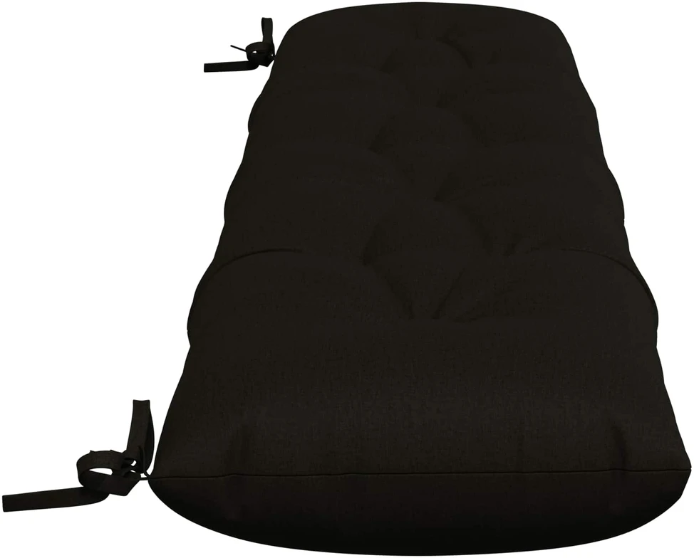 Suoliuko pagalvė VIANEN 100% poliesteris Juoda 140 x 30 x 12 cm