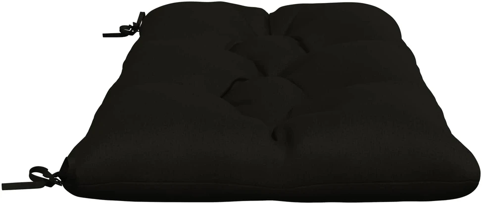 Suoliuko pagalvė VIANEN 100% poliesteris Juoda 100 x 60 x 12 cm