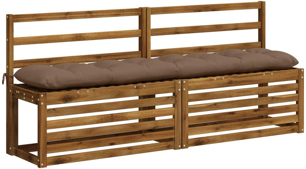 Suoliuko pagalvė VIANEN 100% poliesteris Taupe 170 x 30 x 12 cm