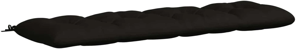 Suoliuko pagalvė VIANEN 100% poliesteris Juoda 180 x 50 x 12 cm