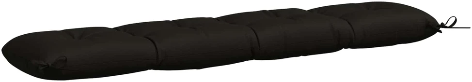 Suoliuko pagalvė VIANEN 100% poliesteris Juoda 140 x 30 x 12 cm