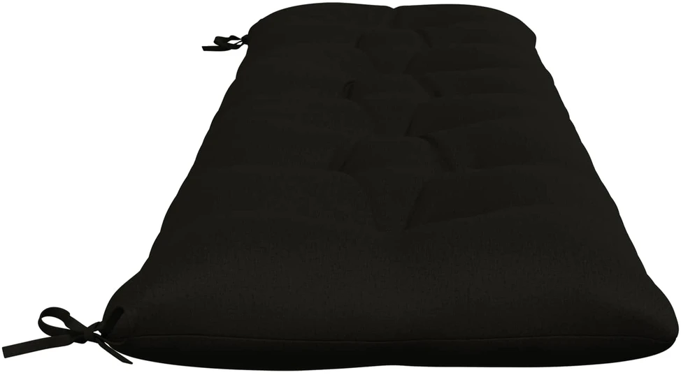 Suoliuko pagalvė VIANEN 100% poliesteris Juoda 200 x 50 x 12 cm