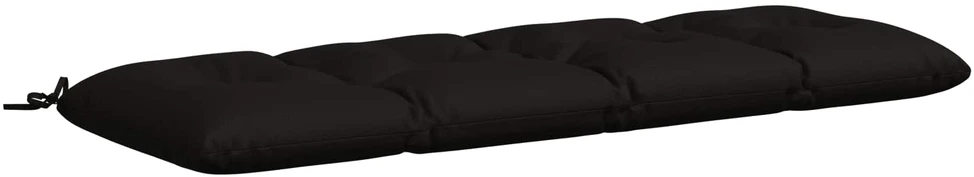 Suoliuko pagalvė VIANEN 100% poliesteris Juoda 140 x 50 x 12 cm