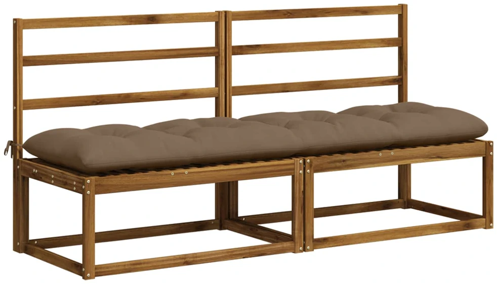 Suoliuko pagalvė VIANEN 100% poliesteris Taupe 200 x 50 x 12 cm