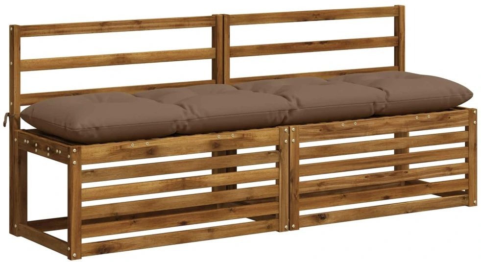 Suoliuko pagalvė VIANEN 100% poliesteris Taupe 180 x 40 x 12 cm